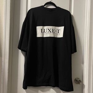 Luxe Black and White Men's Tee